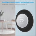 thumbnail image 3 of Nest Thermostat Wall Mount for Wall Mounting Black Silicone Material Covers Old Thermostat Holes 1Pack, 3 of 4