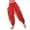G272-Red, variant on hengsof Belly Dance Harem Pants Tribal Costume Pants for Child High Waisted Elastic Waistband Soft Stretchy Fabric