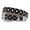 Dark Black, variant on Women's Bling Rhinestone Dance Steampunk Punk Metal Buckle Faux Leather Belt PU Halloween Summer Carnival Fashion Dark Black 36.5inches-41.5inches