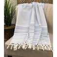 thumbnail image 3 of Highgrove Throw Blanket Samos Cotton Throw Blanket 36" x 67" Light Weight Beige, 3 of 4