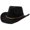 Black-phQ5i, variant on OJSFQUFP Suede Wide Brimmed Retro Top Hat for Men and Women Outdoor Travel Hat Jazz Hat Ethnic Top Hat