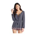 thumbnail image 1 of Aeropostale Mono floral para mujer, azul, pequeño, 1 of 2