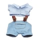 thumbnail image 3 of Ropa para muñecas de peluche Perfke Pantalones azules 17 cm, 3 of 9