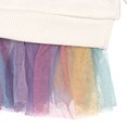 thumbnail image 5 of Gabby's Dollhouse Little Girls' 2-Piece Fleece Sweatshirt and Leggings Set Ivory Light Purple, 5 of 6