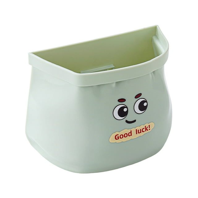 Self Adhesive Storage Box Pen Shelf Wall Mounted Storage Box Does Not Drilling Floating Shelf Bin With Adhesive Pad For Bathroom Bedside