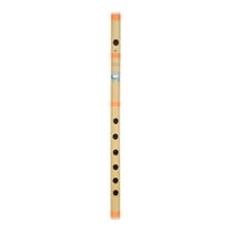 Musical Flutes Regular A Tune 6 Hole Bamboo Flute Bansuri - 16 Inch (English Note) By Indian Collectible