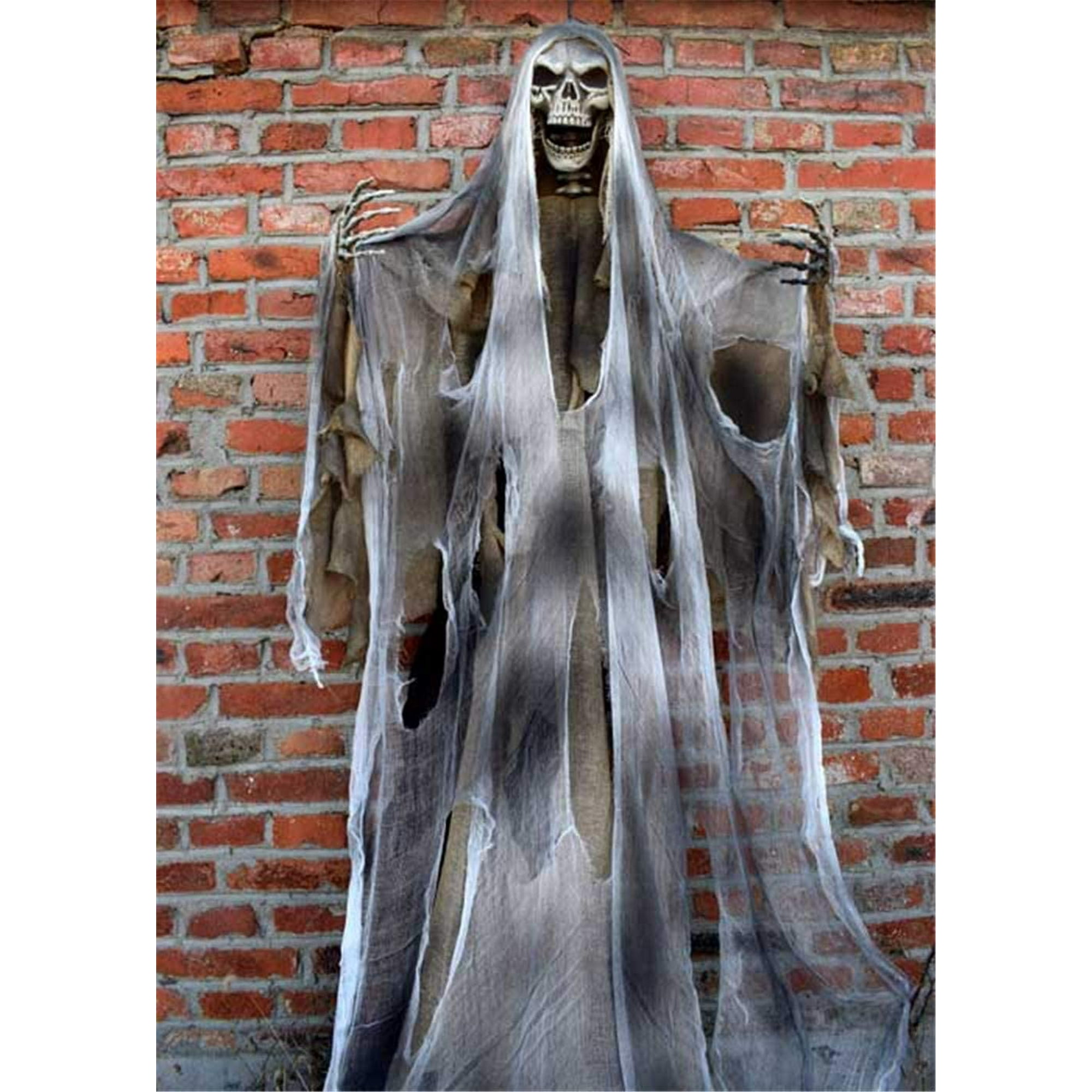 FasterS Halloween Scary Ghost Skeleton Props Big Animated Hanging Flying Ghost Decoration for Haunted House Outdoor Yard Bar Party Ornament Yellow | Walmart Canada FasterS Halloween Scary Ghost Skeleton Props Big Animated Hanging Flying Ghost Decoration for Haunted House Outdoor Yard Bar Party Ornament Yellow | Walmart Canada