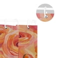 thumbnail image 5 of Yayeee Shower Curtain with Hooks 72"x72" Waterproof Fabric Bathroom Hanging Decor, Pink Flowers, 5 of 5