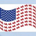 thumbnail image 2 of CafePress - American Flag Made Up Of Wing Baby Light Bodysuit - Baby Light Bodysuit, Size Newborn - 24 Months, 2 of 4