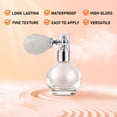 thumbnail image 5 of FanFun Highlighter Powder Spray, Highlighter Makeup, Waterproof Shimmer Powder, Body Face  Hair Highlighter Powder, 01-SNOWWHISPER, 5 of 10