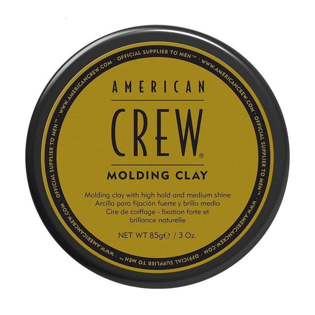 Cera para cabello American Crew molding clay fijación fuerte 85 g