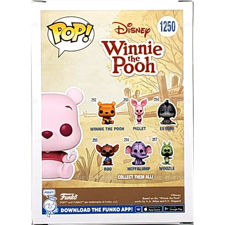 Funko Pop Disney 1250 Winnie the Pooh Flocked Exclusive