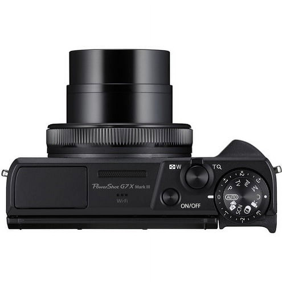 Canon PowerShot G7X Mark III Digital Camera | Wi-Fi | NFC | 4K Video - Black - Brand New - image 4 of 4