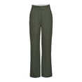 thumbnail image 1 of Sunloudy Mujer Pantalones casuales de cintura baja Bloque de color Impreso Cremallera Pantalones deportivos con bolsillos Sunloudy  moda, 1 of 1