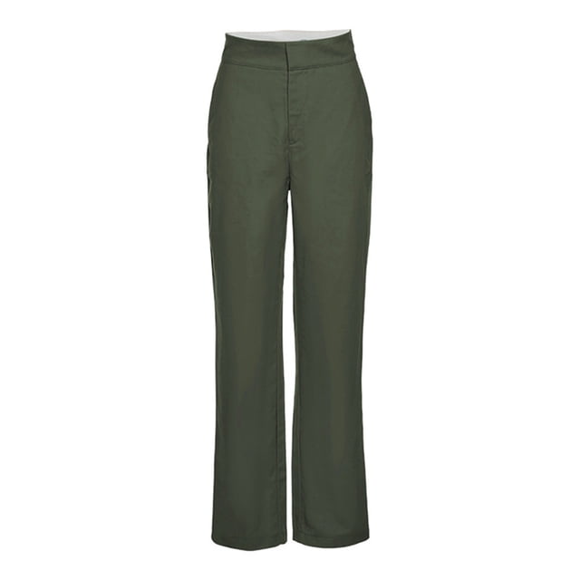Sunloudy Mujer Pantalones casuales de cintura baja Bloque de color Impreso Cremallera Pantalones deportivos con bolsillos Sunloudy moda
