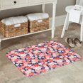 thumbnail image 7 of Picia Japanese Cherry Blossoms Pattern Flannel Doormat – 16x24 Inch Non-Slip Indoor Mat, Absorbent & Quick-Dry Rug for Entryway, Bathroom, Kitchen, and Bedroom, Machine Washable, 7 of 7