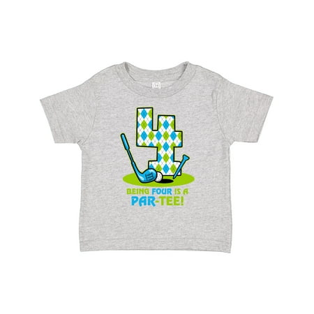 

Inktastic Golf Par-Tee 4th Birthday Gift Toddler Boy Girl T-Shirt