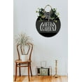 thumbnail image 3 of Home Decor Signs Beer Garden Rustic Wooden Wall Art Signs Farmhouse Entryway Signs for Bedroom Living Room Decor, 12 x 12 Inch, 3 of 4