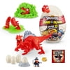 Smashers Dino Island Mega Egg Spinosaurus by ZURU, Dinosaur Toys for Kids 5+, Includes 25 Surprises - Great Filled with Slime, Sand and More, Ages 5+