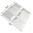 thumbnail image 5 of Art3d Brick Design 19.7 in. x 19.7 in. PVC 3D Wall Panel (12-Pack), 5 of 5