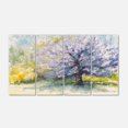 thumbnail image 2 of Cerisier en Floraison - Impression d'Art Floral sur Toile à l'Aquarelle, 2 of 3