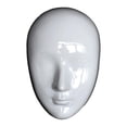 thumbnail image 3 of GUOOL DIY Face Mask Blank White Paintable Mask for Dance Party Fancy Dress Cosplay Unopen Eyes, 3 of 9