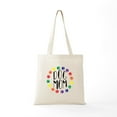 thumbnail image 5 of CafePress - Rainbow Dog Mom Tote Bag - Unisex Canvas Tote Bag, Beige, 1-Piece, 5 of 6