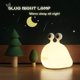 thumbnail image 1 of Snooze Night Light Nursery Squeeze Lamp Silicona Nursing Night Light Animal lindo Lámpara de noche para bebés Niños Adolescentes Soft Night Light con sensor táctil F. Afortunado Sencillez, 1 of 4