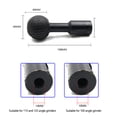 thumbnail image 4 of Yeacher Woodworking Ball Chisel Carving Grooving Grinder Heads File Grinder Heads Wood Carving Polishing Multipurpose Grinding Heads Suitable for 10/14mm Angle Grinder (Optional), 4 of 6