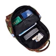 thumbnail image 5 of Disketp Frogs and Mushrooms Backpack for Men and Women - Lightweight Backpack Classical with Multi-pockets Casual Daypack for College Workplace Travel, 5 of 5