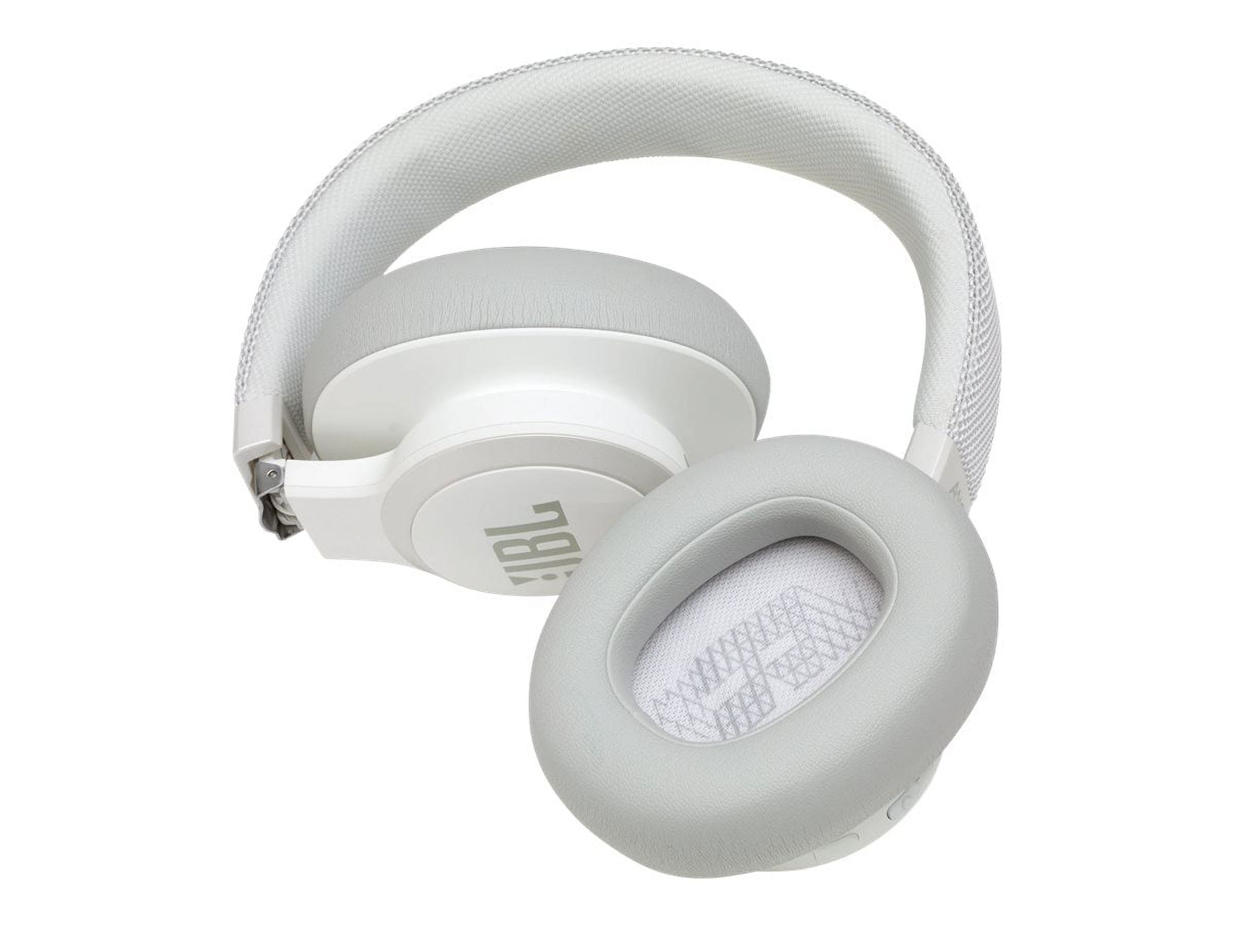 Cuffie Bluetooth wireless JBL LIVE 650BTNC bianche