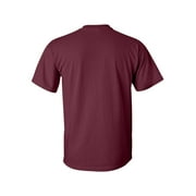 Maroon Shirt for Men - Gildan 2000 - Men T-Shirt Cotton Men Shirt Mens Fashion Shirts Best Mens Classic Short Sleeve T-shirt
