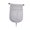 Large Gray, variant on Mesh Backpack for Travel Packing, External Attachment Bag with Secure Buckle Fixture, Shoe Carry Helper