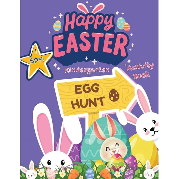 Easter, I Spy Books for Kids 3-5 - Seek and Find: A Fun I Spy Adventure for Little Ones!, (Paperback)