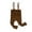 Brown, variant on AherBiu Newborn Baby Clothes Infant Christmas Jumpsuits Suspenders Stretchy Ribbed Legging Pants