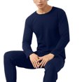 thumbnail image 5 of 2Pcs/Set Thermal Underwear for Men, Long Johns Base Layer, Shirt and Pants Set, Fleece, 5 of 8