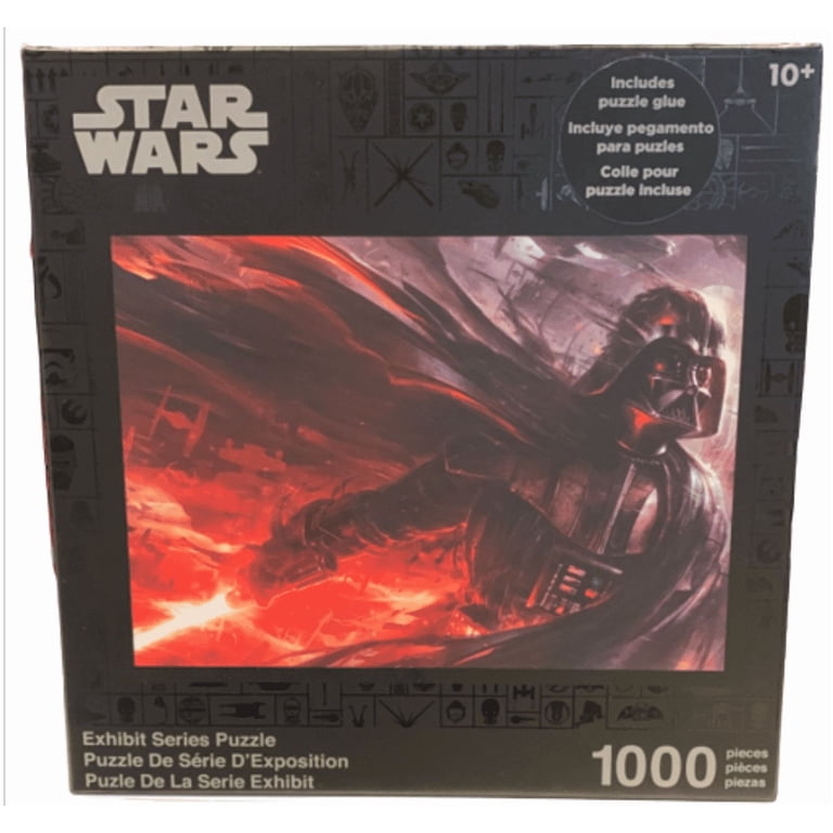 Star Wars 1000-piece Jigsaw, Disney Parks Darth Vader Exhibit