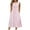 009 Pink, variant on SCSAlgin Women's Summer Tank Midi Dress with Pockets Floral Sleeveless A-Line Casual Loose Dresses Beach Sundress 2025