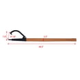 thumbnail image 7 of Yesurprise Wood Log Roller Tool Loging Cant Hook Wooden Shaft, 49 Inch Heavy Duty Steel Log Jack, Logging Tools for Rolling and Raising Up The Logs, 7 of 7