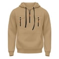 thumbnail image 3 of Kureaily Zippered Hooded Sweatshirt For Casual Outdoor Sports And Comfortable Design For Everyday Wear Perfect For Men's Crewneck Sweatshirts, 3 of 3
