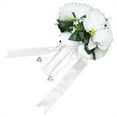 thumbnail image 4 of Hand Bouquet, Artificial Bouquet High Degree Of Simulation PE Material Safe And Non-  For Wedding, 4 of 8