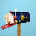 thumbnail image 6 of Naloa Solar System Mailbox Covers Magnetic Post Box Cover Post Letter Box Cover Garden Decor-25.5x21 in, 6 of 8