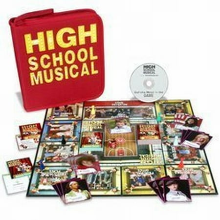 Disney High School Musical 2 CD Board Game with Portfolio Case Music & (Best High School Games)