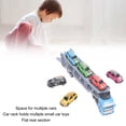 thumbnail image 4 of Juguete Del Camión Del Portador Del Coche Del Transporte, Juguete Del Camión Del Transporte Desmontable Del Tirón Hacia Atrás Con 6 Coches Pequeños Para Los Niños, 4 of 7