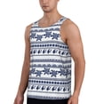 thumbnail image 3 of Rocae Sea Underwater Turtles for Men's Workout Tank Top Men's Running Tank Top Dry Fit Athletic Workout Tank TopsXX-Large, 3 of 9