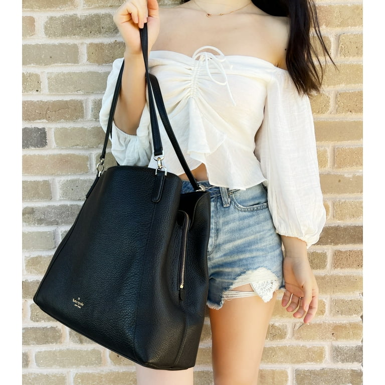 Jackson large triple compartment shoulder tote sale