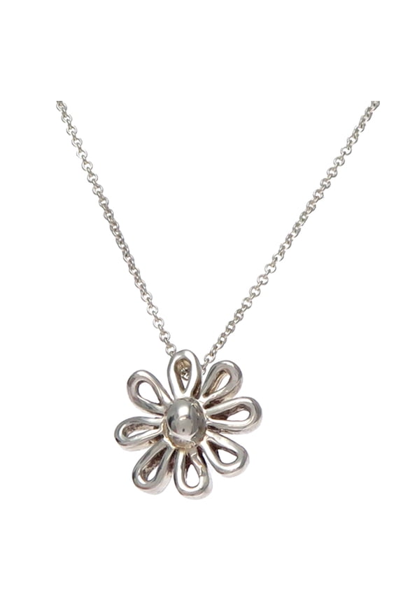 Pre-Owned Tiffany & Co. Daisy Women's Necklace, Sterling Silver 925