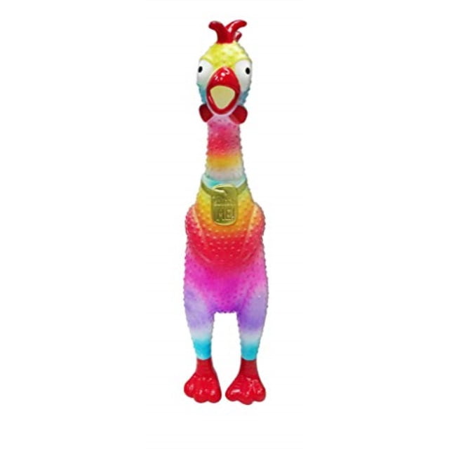 chicken squeaky toy