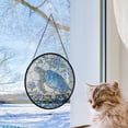 thumbnail image 5 of Sea Turtle Suncatcher, Floral Turtle Window Hanging, Unique Turtle Gift, Ocean Animal Home Decoration, Tortoise Gift, Stained Glass Ornament 2025, Holiday Decoration, Seasonal, 5 of 6