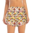 thumbnail image 2 of Fotbe Excavator (2) Womens High Waist Running Shorts Athletic Workout Quick Dry Shorts for Women with Pockets Gym Yoga Summer Shorts-Medium, 2 of 9